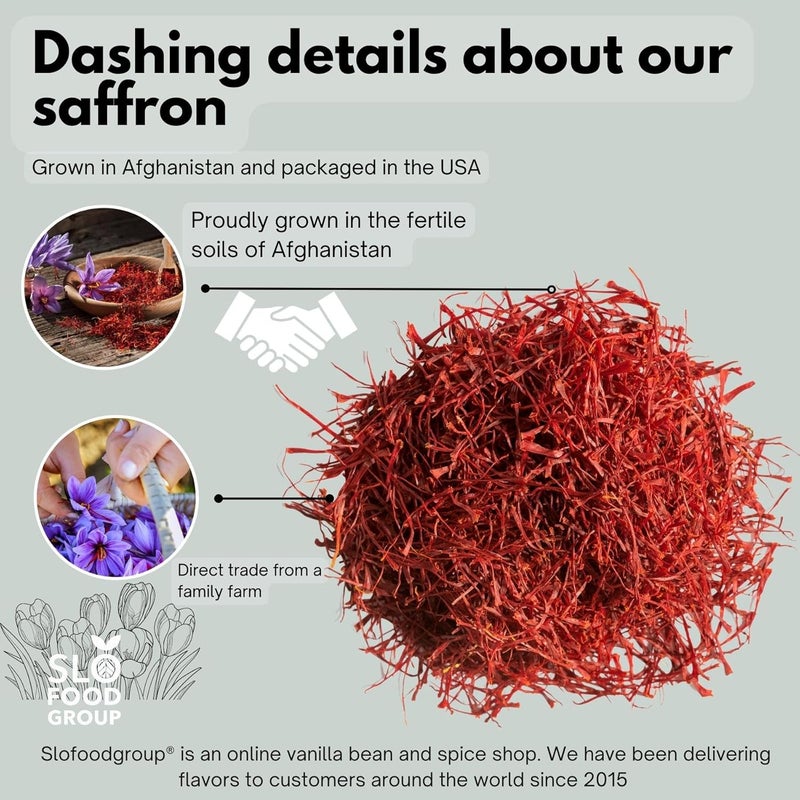 Slofoodgroup Premium Persian Saffron Threads - Image 3